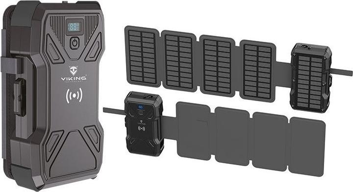 Image du produit Viking Solární powerbanka TYR III (30000 mAh, 22.50 W, 111 Wh)