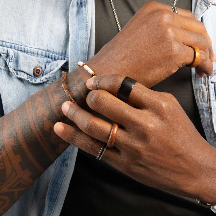 Immagine prodotto Bijouteria Anello acciaio (60)