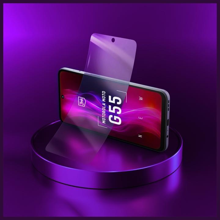 Actual product image 3MK FlexibleGlass pro Motorola Moto G55 5G (5903108610315) (1 Piece, Motorola Moto C)