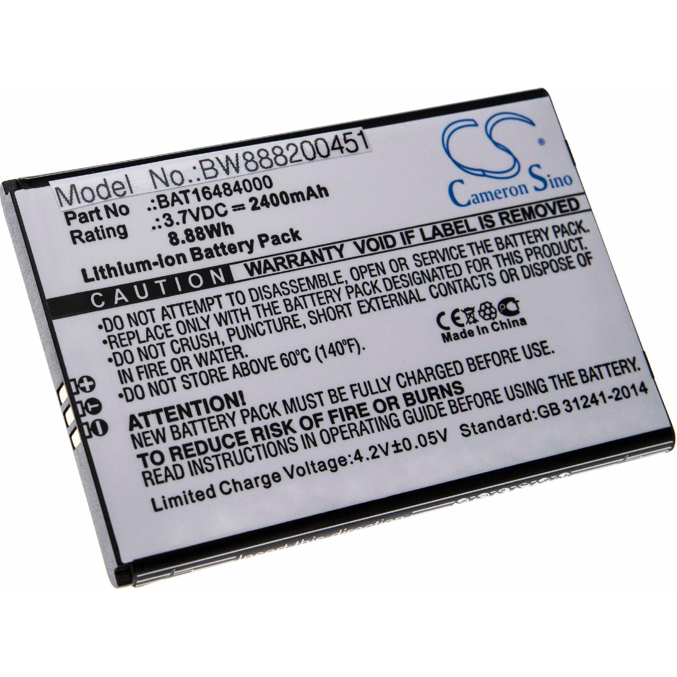 Thumbnail - XCell Li-Ion-Akku - 2400mAh (3.7V) für Handy, Smartphone, Telefon wie Doogee BAT16484000 (Akku), Mobilgerät Ersatzteile,...