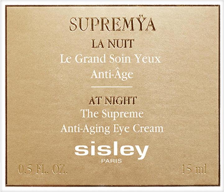 Produktbild Sisley Supremÿa La Nuit Le Grand Soin Yeux Anti-Âge (Augenpflege Crème, 15 ml, Nacht)