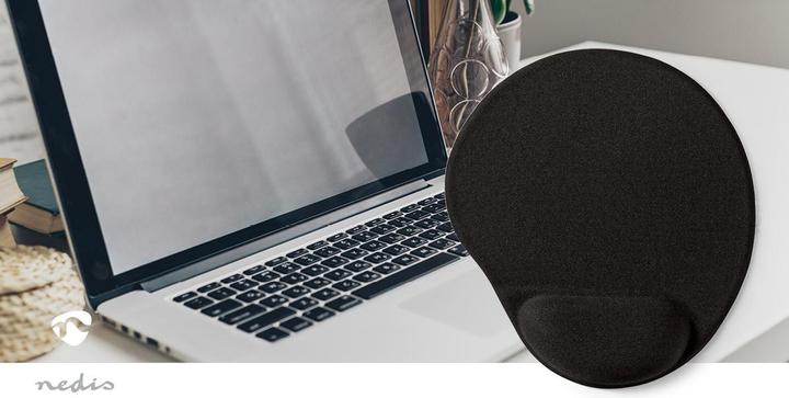 Produktbild Nedis Mouse Pad 215 mm Schwarz Schwarz