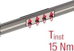 Actual product image Fischer Profile connector SolarFish H33 AL (Solar system mounting material)