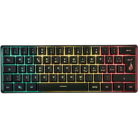 SureFire KingPin X1 (DE, Kabelgebunden), Tastatur, Schwarz