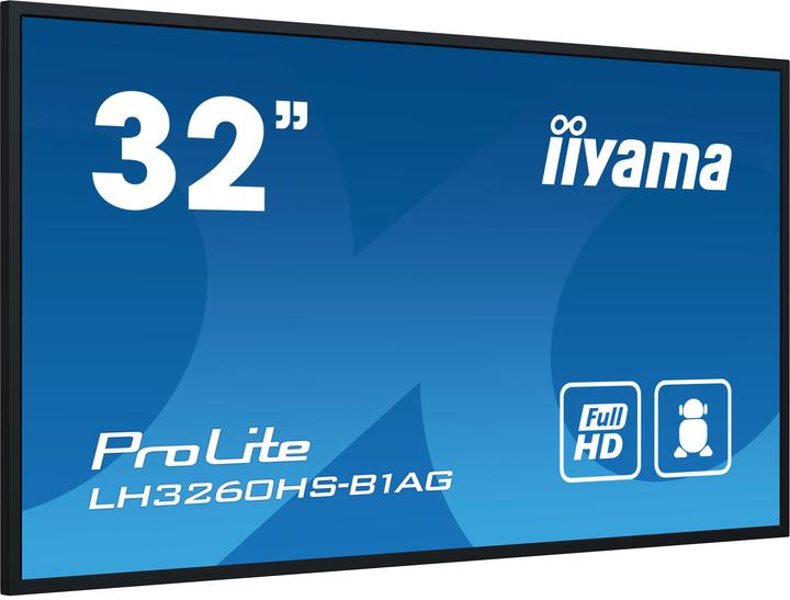 iiyama ProLite LH3260HS-B1AG (1920 x 1080 pixels, 31.50")