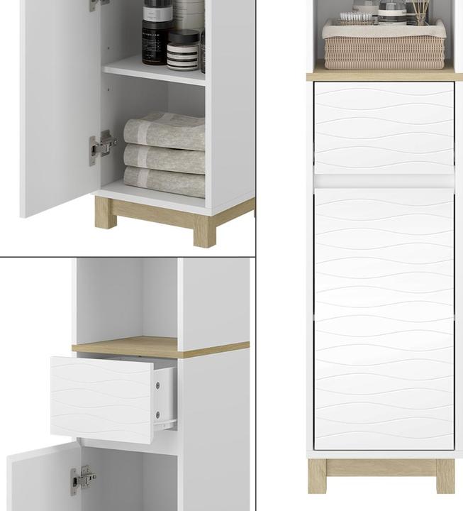 Produktbild Vicco Livia mit Schubladen (30 x 30 x 151 cm)