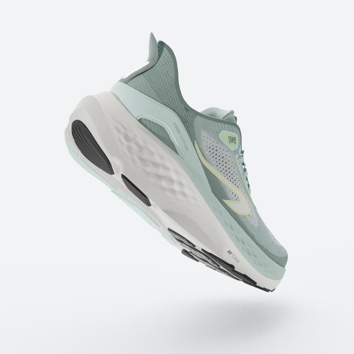 Actual product image Kiprun Women's road running shoes - KS900 Support Green & Khaki (40)