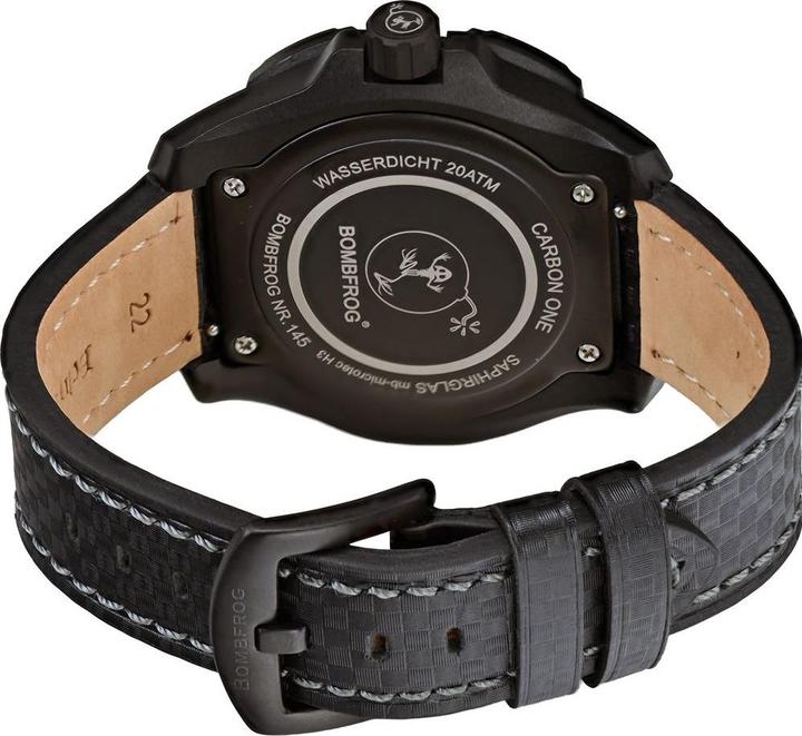 Produktbild Bombfrog Carbon One Leder/Carbon-Armband (53 mm)
