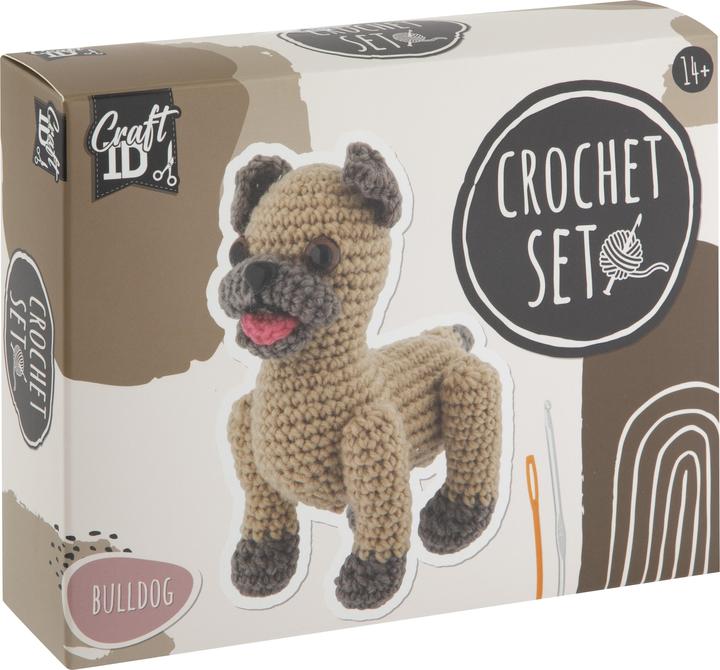 Produktbild Sombo Häkelset Bulldogge
