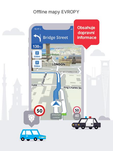 Produktbild Sygic Voucher - Europe - Premium+ Real View + Traffic pro