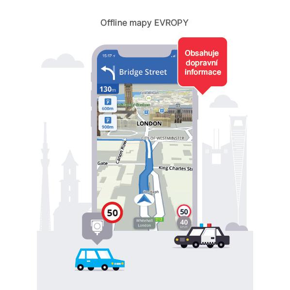 Sygic Voucher - Europe - Premium+ Real View + Traffic pro (8586015439742)