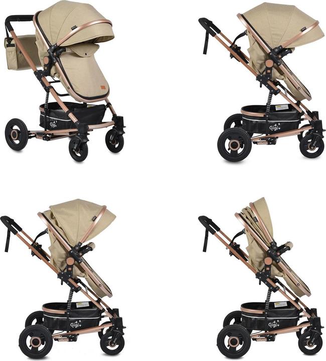 Actual product image Moni Gigi pram convertible carrycot (6 Months - 3 years)