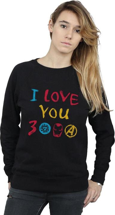 Produktbild Avengers Endgame I Love You 3000 Buntstifte Sweatshirt (L)