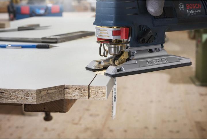 Actual product image Bosch Professional Zubehör PRO Hardwood clean reverse T101BRF jigsaw blade, 100 mm, 5 pcs.