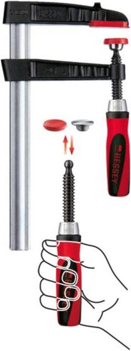 Actual product image Bessey Cast iron screw clamp TG-2K (250 mm)
