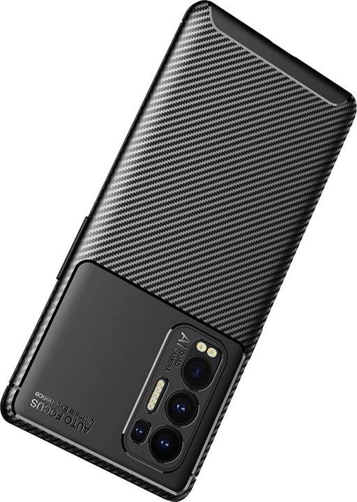 Produktbild Screenguard Oppo Find X3 Neo Hülle Carbon Design TPU Case (Oppo Find X3 Neo)