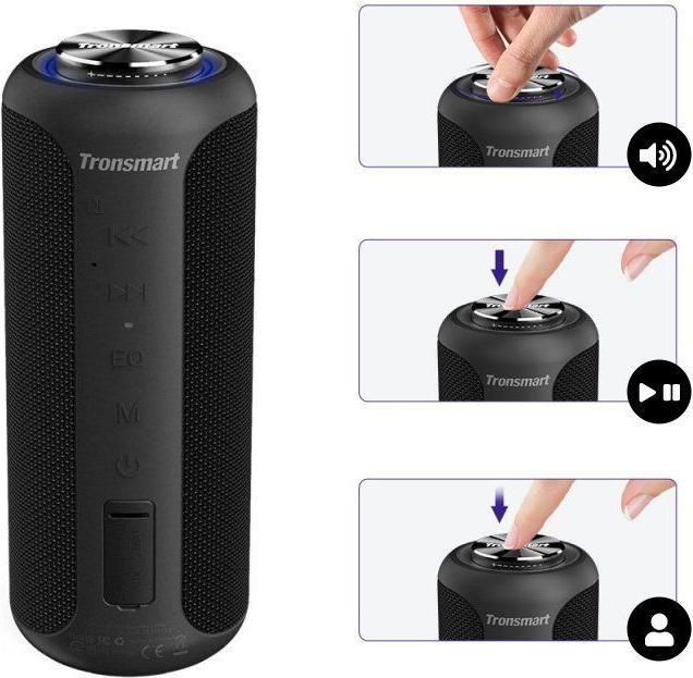 Actual product image Tronsmart T6 Plus Upgraded Edition (15 h, Rechargeable battery operated)