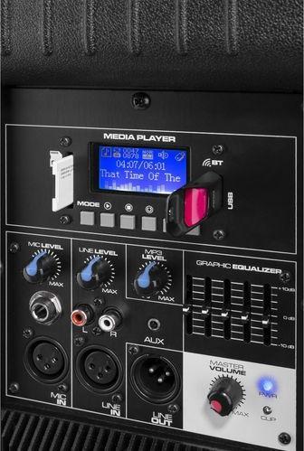 Actual product image Vonyx Loudspeaker AP215ABT (Active, 1x 1200 W)