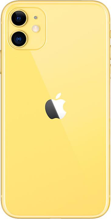 Actual product image Forza Refurbished iPhone 11 (64 GB, Yellow, 6.10", 12 Mpx, Dual SIM, C / Good)