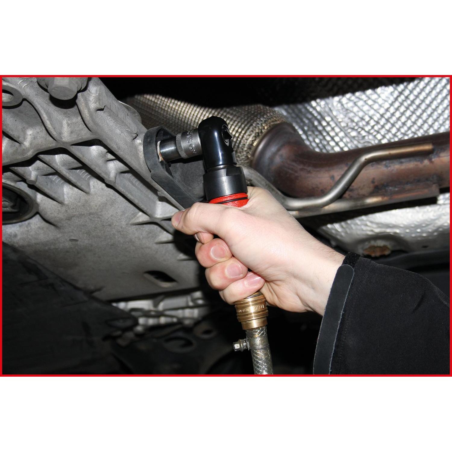 Thumbnail - KS Tools, Ratsche, SlimPOWER Mini-Druckluft-Umschaltratsche, max. 6,3 bar (90 psi), 1/2" (1/2")