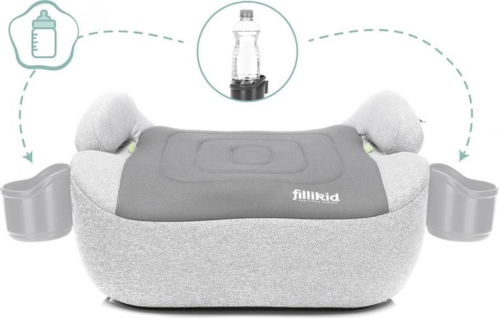 Image du produit Fillikid Rehausseur de siège avec Isofix (Rehausseur de siège pour enfant, Norme ECE R129/i-Size)