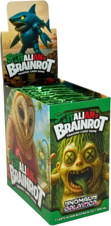 Visage Games Studio Italian Brainrot TCG - Galactic Anomaly (Gamma Series): 24-pack display (1 pack contains 7 cards) (Booster Display)