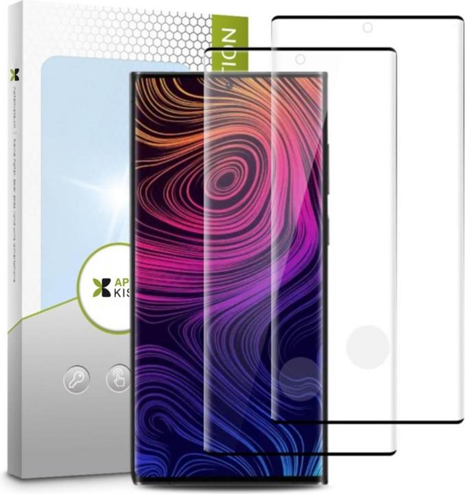 Produktbild Apfelkiste - Panzer Glas Displayschutzfolie Case Friendly (2er Set) (2 Stück, Samsung Galaxy S23 Ultra)