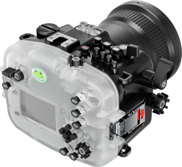 Actual product image Seafrogs Camera Waterproof Case for FX3 with FL1655 Port
