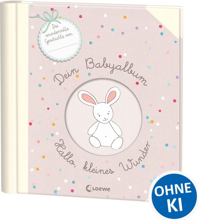 Produktbild Dein Babyalbum - Hallo, kleines Wunder (25.50 x 23.50 cm)