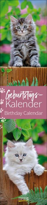 Geburtstags-Langplaner Cats (13,5x48,5cm)