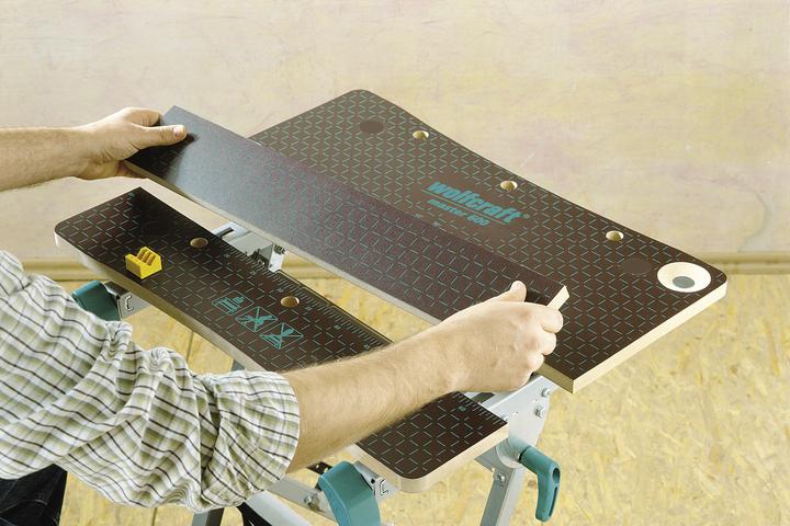 Actual product image wolfcraft Spann- und Arbeitstisch MASTER 600 (53 cm, 65 cm)