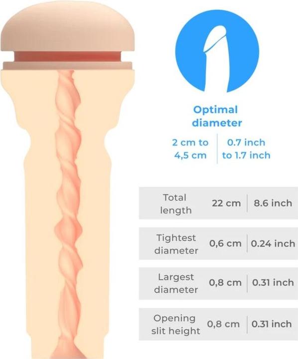 Actual product image Kiiroo Feel Stroker, Extra Tight Po-Fleisch