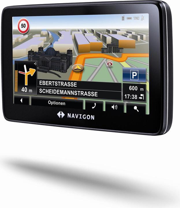 Produktbild Navigon 7310, Bluetooth, TMC, Europakarten