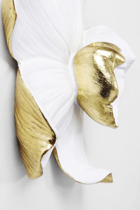 Produktbild Kare Design Wandschmuck Orchid Weiss 25cm (24 x 25 cm)