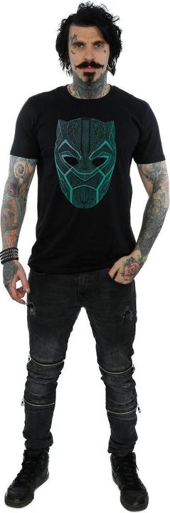 Produktbild Black Panther Tribal Maske TShirt (M)