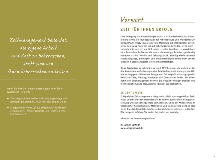 Produktbild Das 1 x 1 des Zeitmanagement (Deutsch, Lothar Seiwert, 2014)