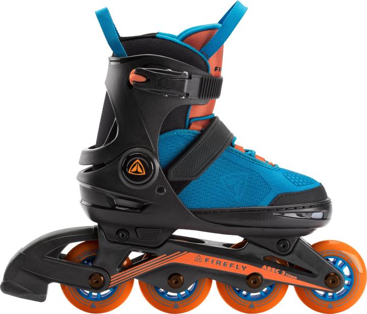 Produktbild Firefly Kinder Inlineskate 510 Boy (Grösse: 37.0-40.0 (Rollen 76 mm), 901 schwarz/blau/or (37)