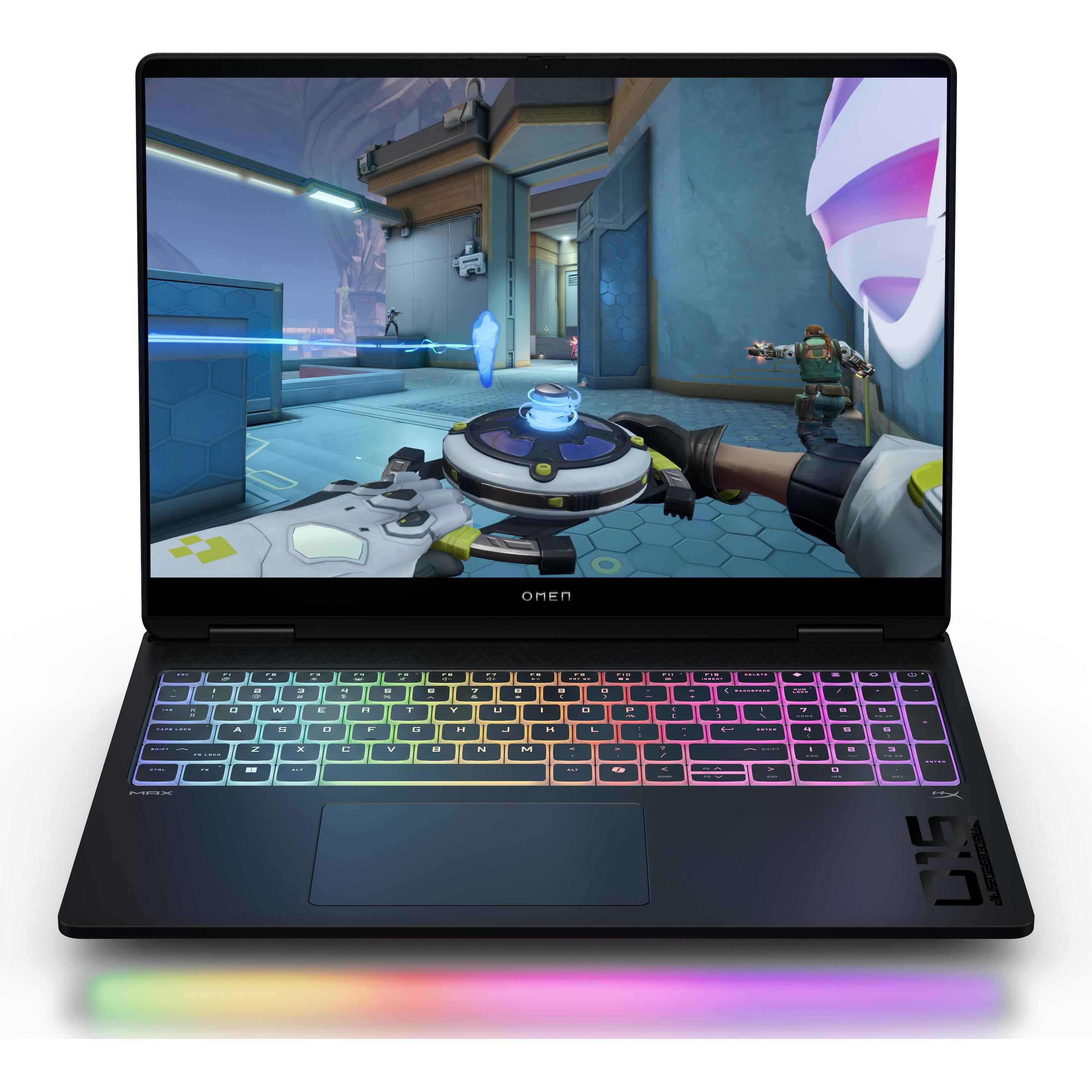 HP OMEN MAX Gaming Laptop 16-ak0001ns (16", 32 GB, DE), Notebook, Schwarz