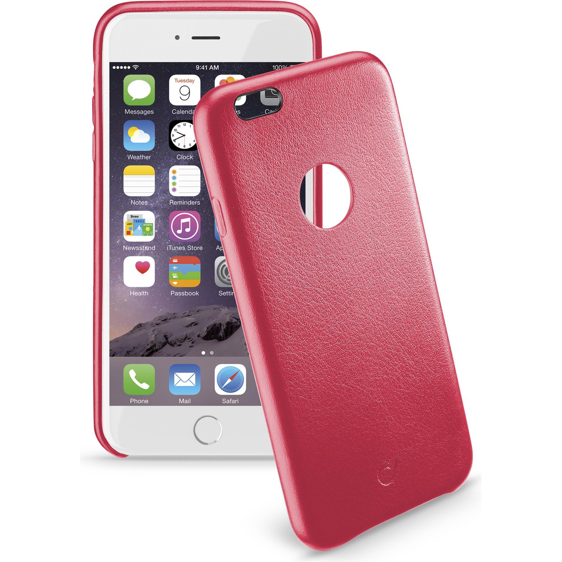 Cellularline CLASS phone case, iPhone 6 Plus, red (Apple iPhone 6 Plus), Cover smartphone, Rosso