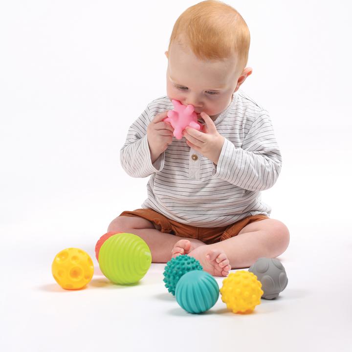 Actual product image LUDI Sensory Balls - 8 pcs. (LU30055)