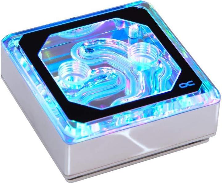 Immagine prodotto Alphacool Ice Block XPX Aurora Edge CPU - Plexi Chrome Digital RGB