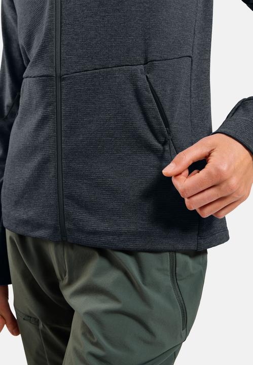 Produktbild Odlo Women's Mid Layer Full Zip Grid Fleece (XXS)
