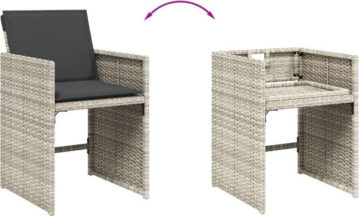 Produktbild vidaXL Garten Essgruppe