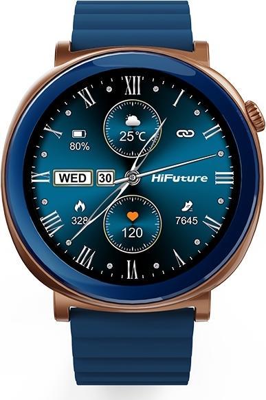 Actual product image HiFuture smartwatch Aurora blue HSSW11BL
