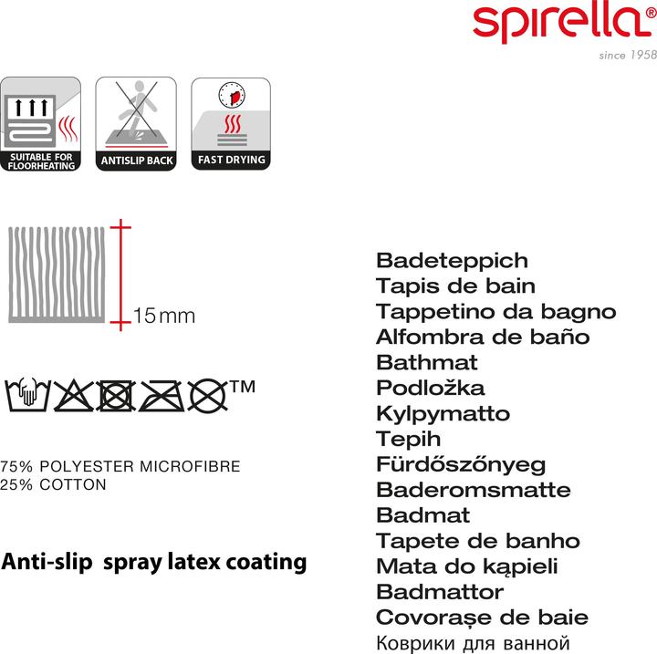 Actual product image spirella Kito (60 x 1 x 90 cm)