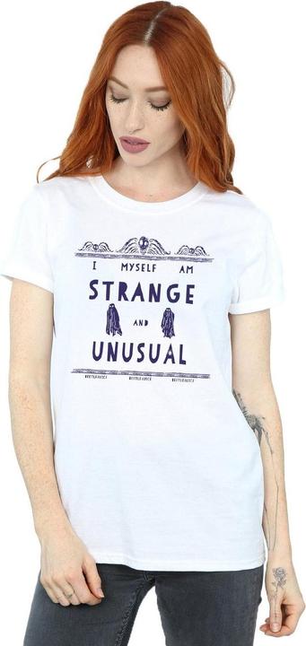 Immagine prodotto Beetlejuice Strange And Unusual Cotton Boyfriend T-Shirt Donna/Ladies (XL)