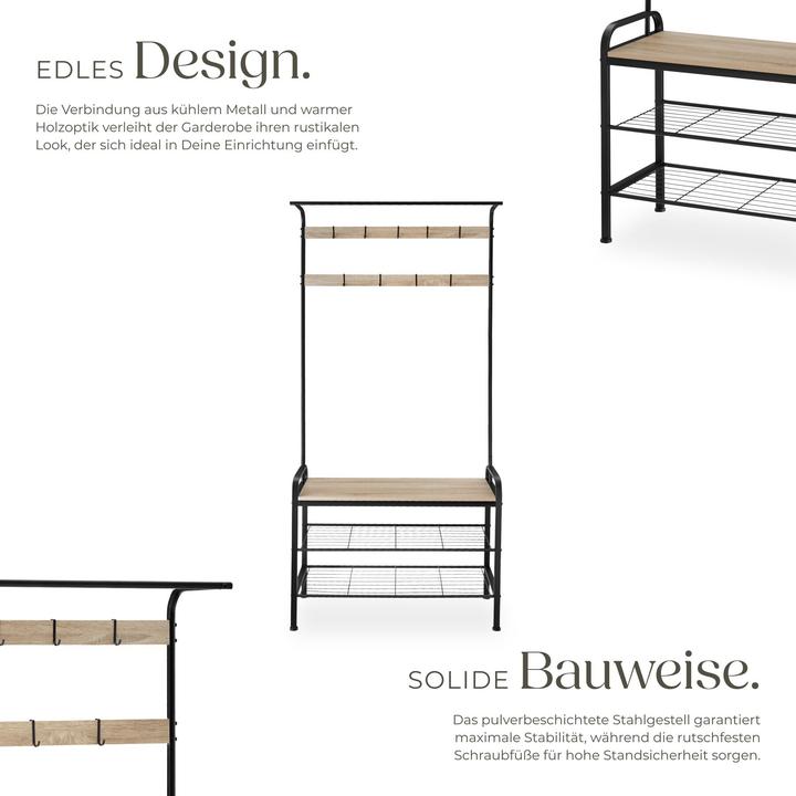 Image du produit tectake Penderie Alberta