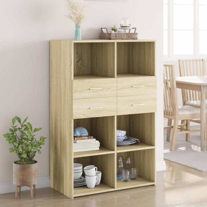 Image du produit vidaXL Highboard (80 x 42.50 x 124 cm)
