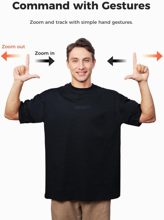 Produktbild Obsbot 4K PTZ Webcam Tiny 2 Lite mit KI-Tracking und Mikrofon (8 Mpx)