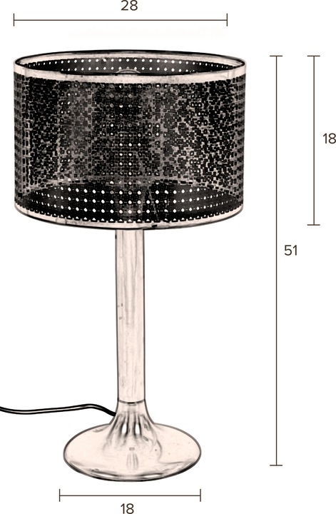 Actual product image Dutchbone Barun (E27)